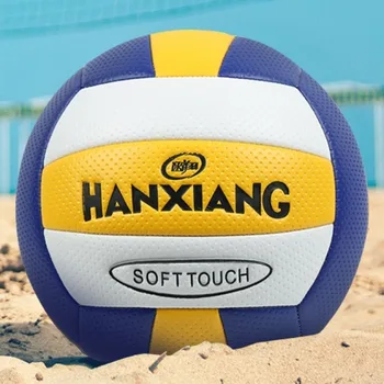 Официальный Размер 5 Волейбольный Мяч Из ПВХ, Сшитый Машинным способом, Износостойкий Взрывозащищенный Волейбольный Мяч Для Взрослых В помещении И На Открытом Воздухе Для Командной Тренировки