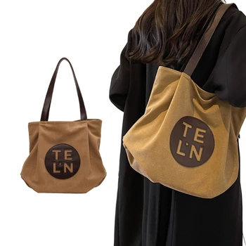 Практичная нейлоновая сумка через плечо Универсальная сумка Студенческая сумка для женщин и девочек
