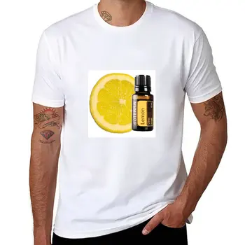 Новая футболка Lemon Doterra, блузка, футболка оверсайз, черные футболки, одежда в стиле хиппи, мужская футболка