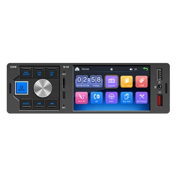 Версия с сенсорным экраном M-60 4-дюймовый HD-плеер MP5 с двумя USB-разъемами, устанавливаемый в автомобиле, Bluetooth-карта обратного изображения, USB-флэш-накопитель
