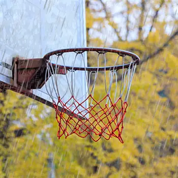 Цветной блок, прочная сетка для баскетбольного кольца, защита от хлыста, замена в помещении и на улице